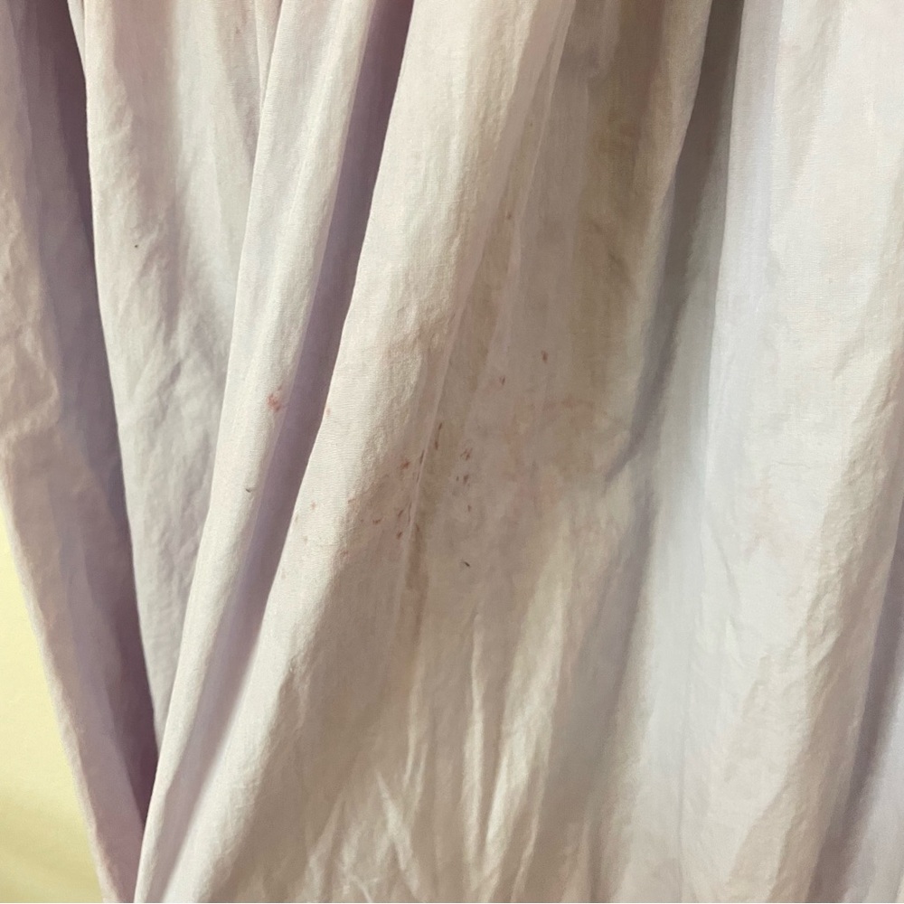 A.L.C. Light Blue and Dark Brown Tie-Dye Halter Maxi Dress - Picture 8 of 9